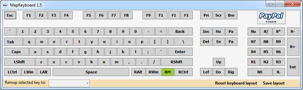 Программа переназначения клавиш